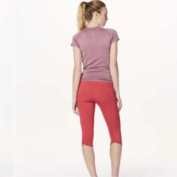 Lululemon Sun Runner Crop Leggings Size 2 - Picture 8 of 8